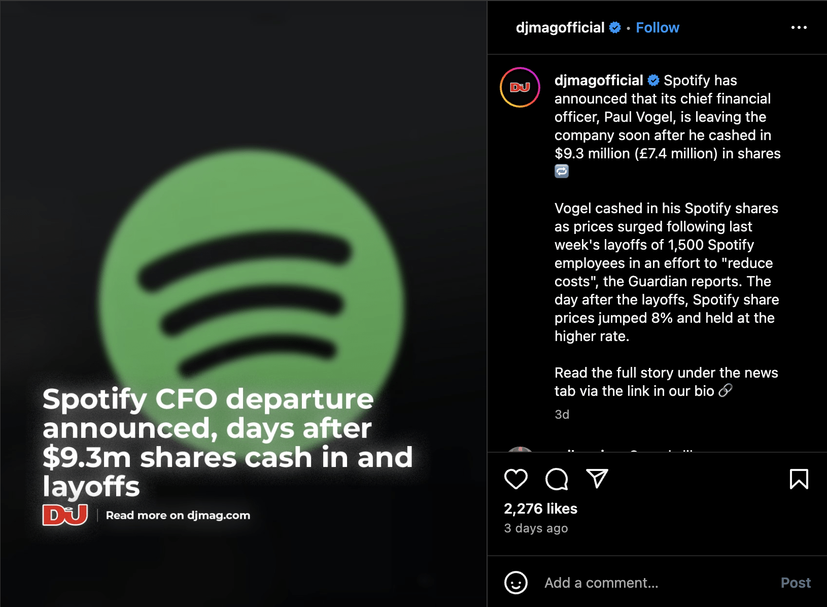 spotify ceo